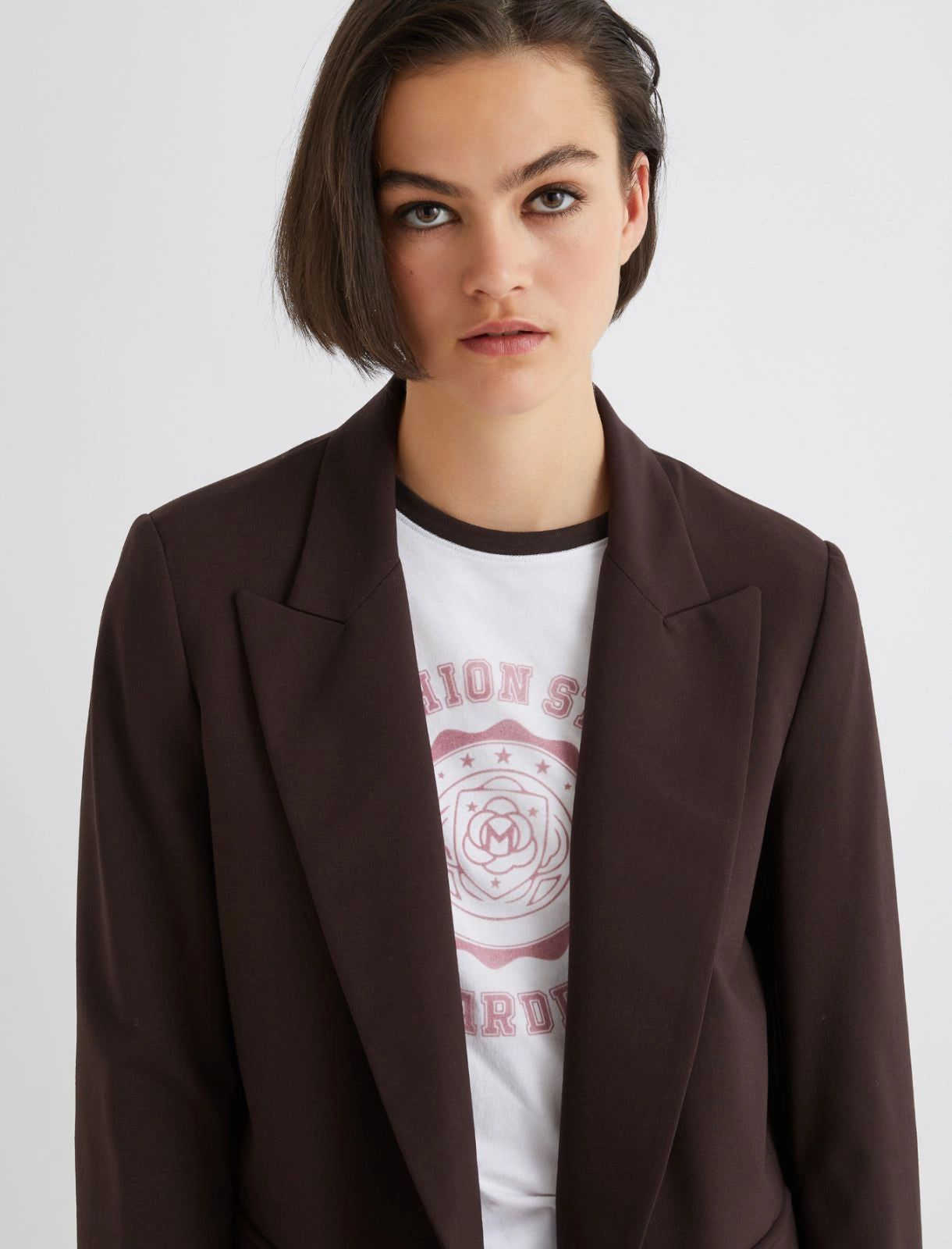Blazer strecht marrone MARELLA NOVA