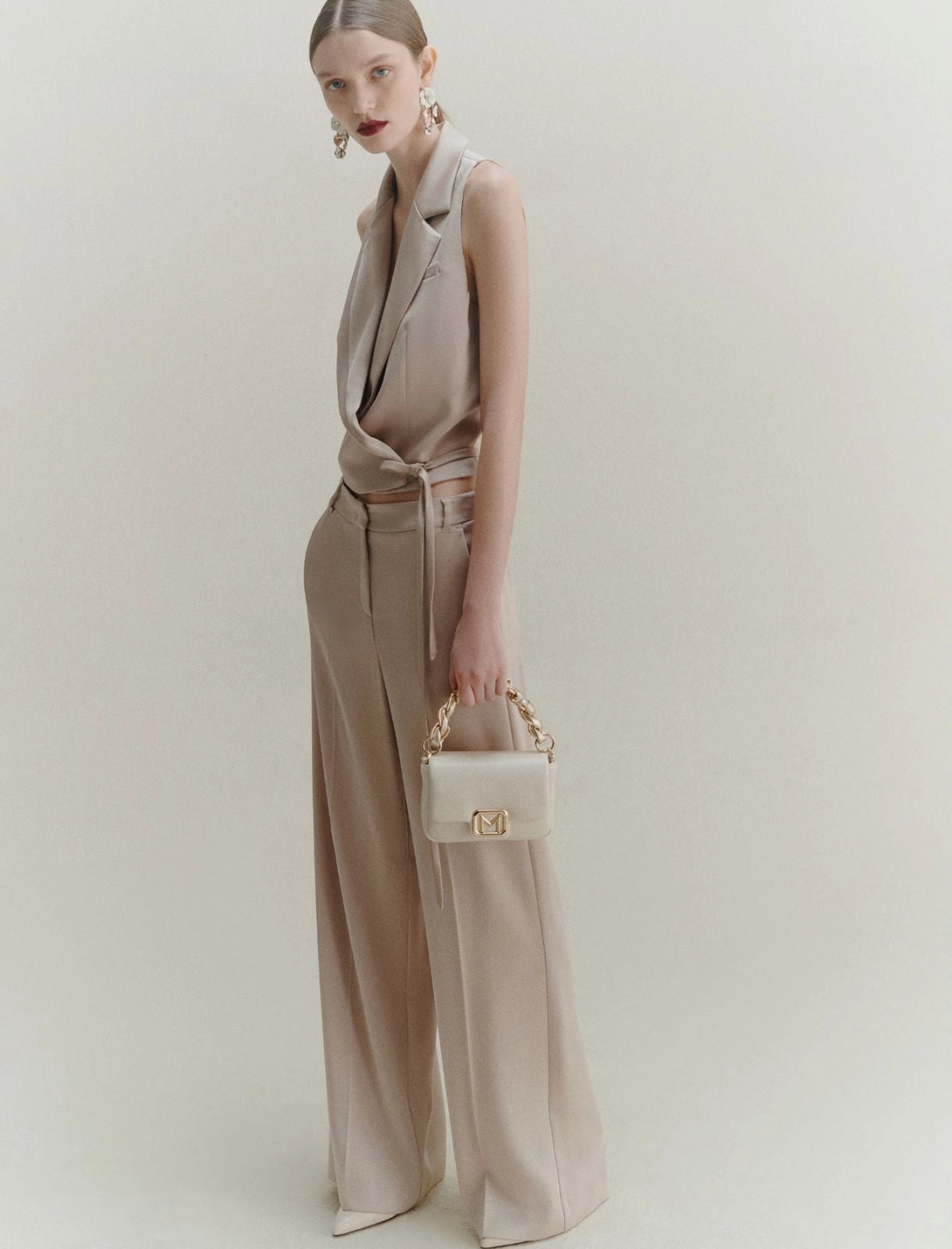 Pantalone in satin MARELLA WOLF