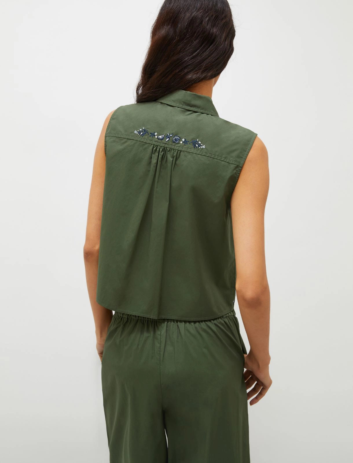 Top in cotone ricamato MARELLA SAVOIA