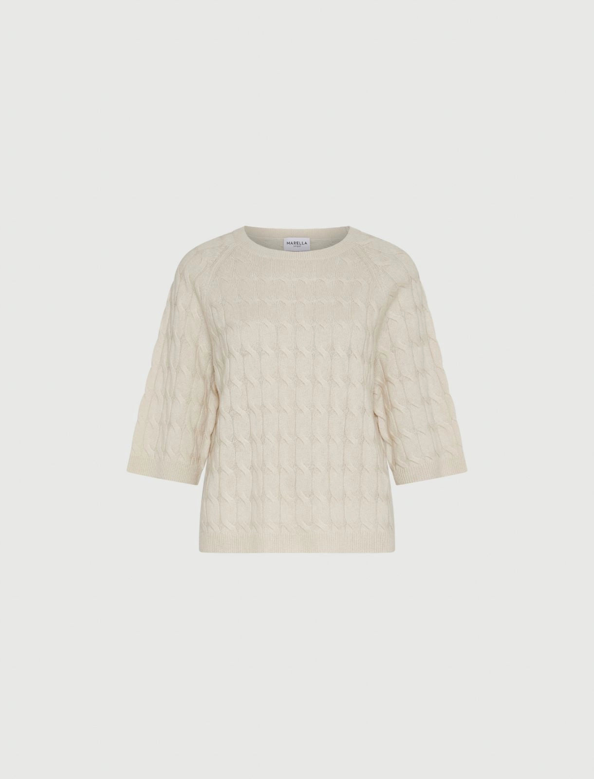 Maglia in misto cashmere avorio MARELLA FRANZ