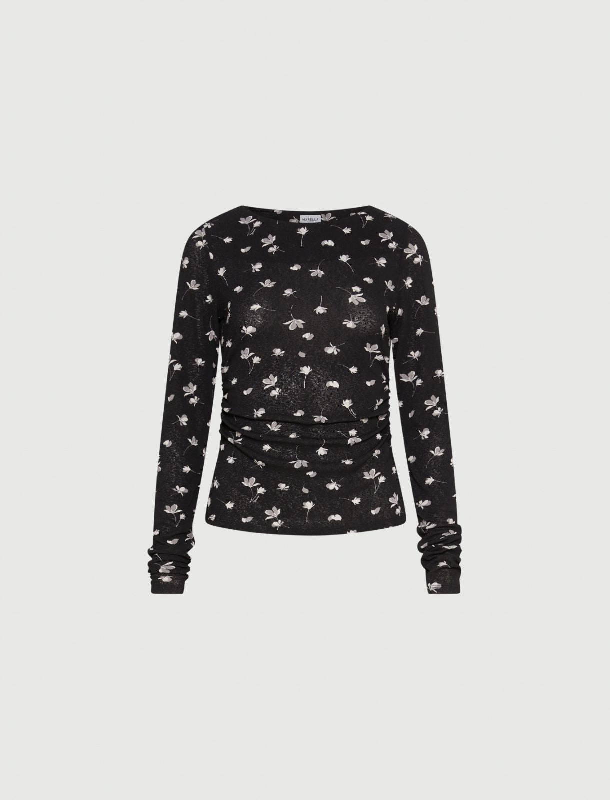T shirt in tulle stampato MARELLA SIGMA