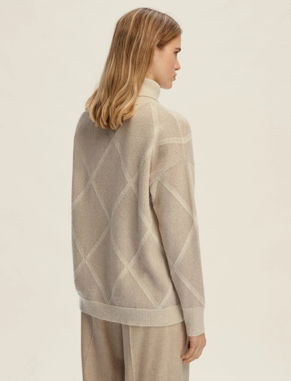 Maglia oversize collo alto EMME DORATO