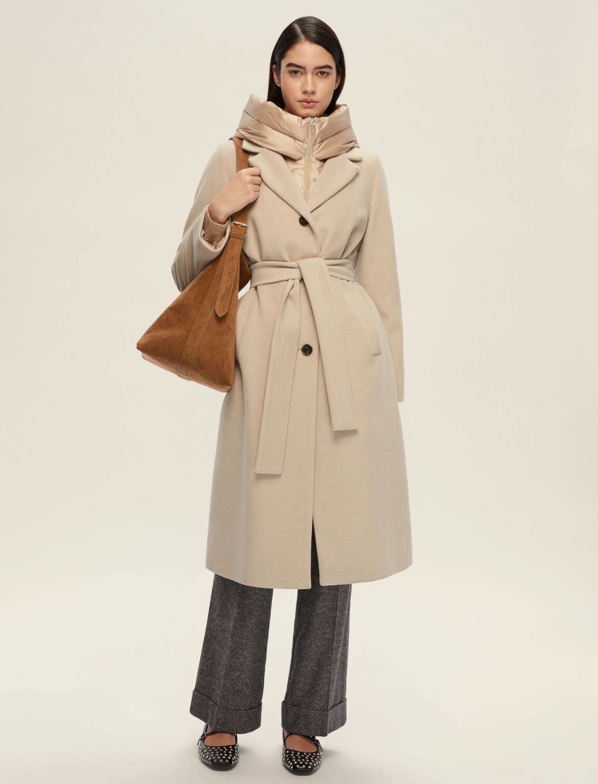 Cappotto in panno imbottito EMME DESIDERIO