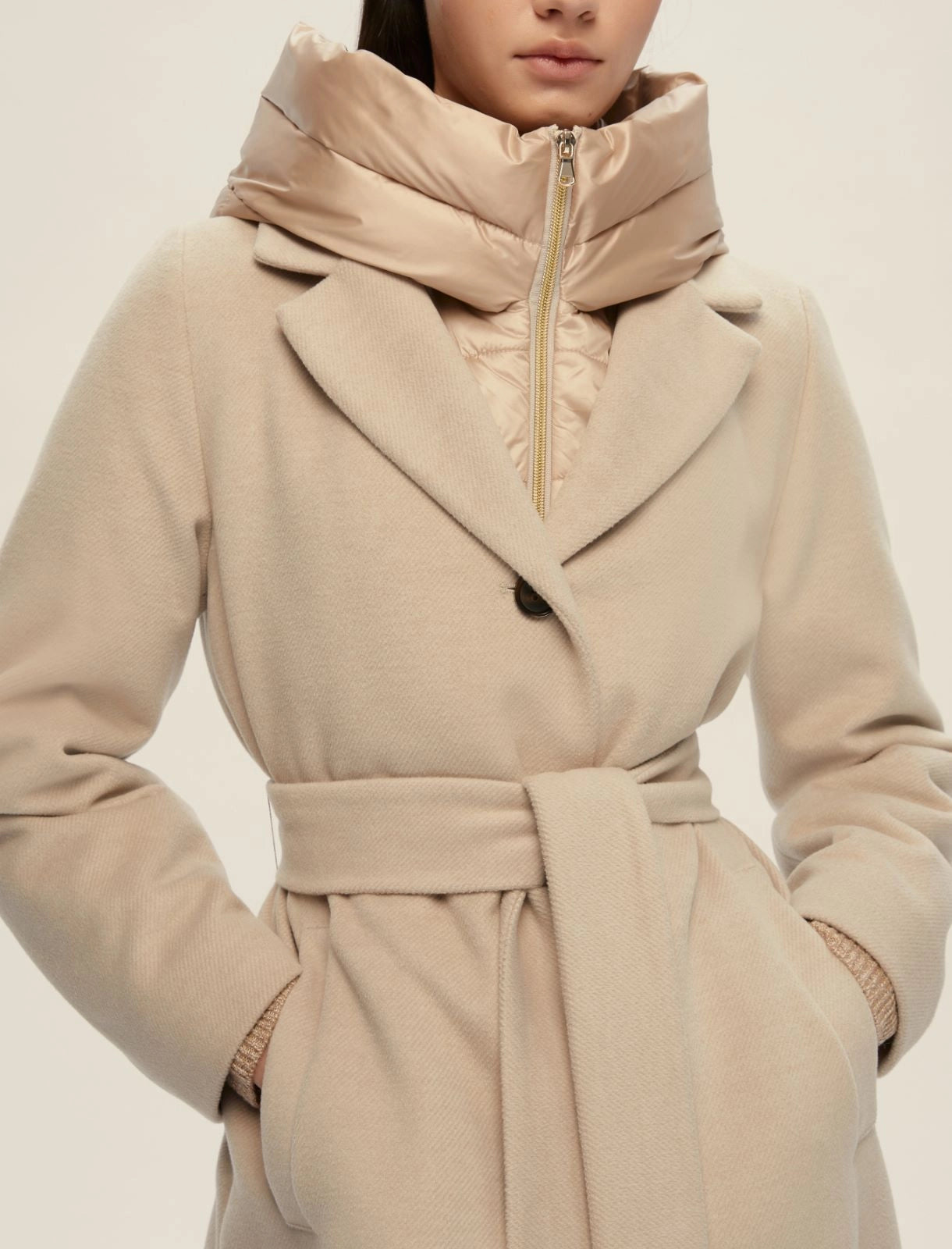 Cappotto in panno imbottito EMME DESIDERIO