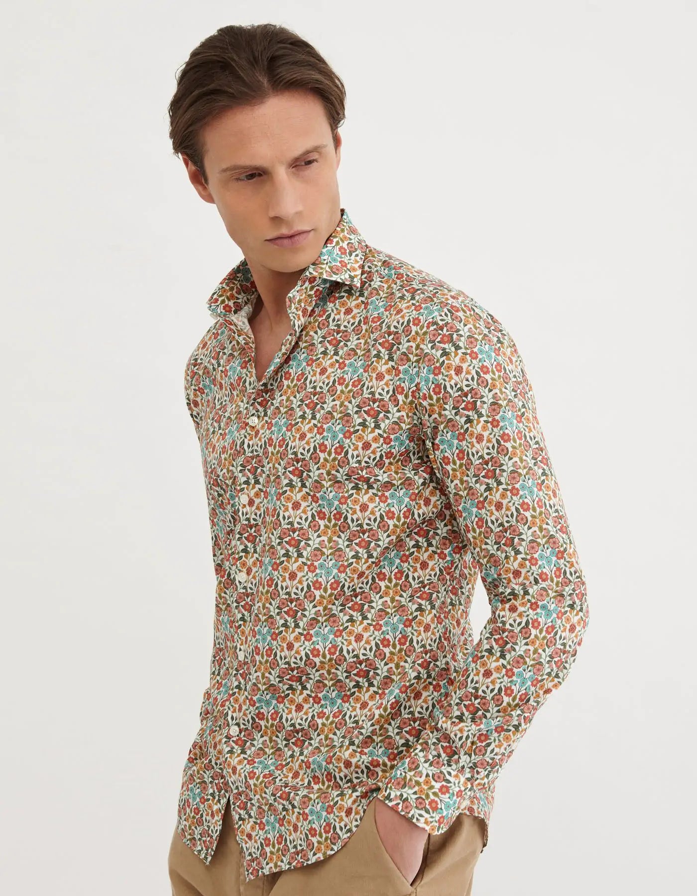 Camicia a fantasia XACUS 81521