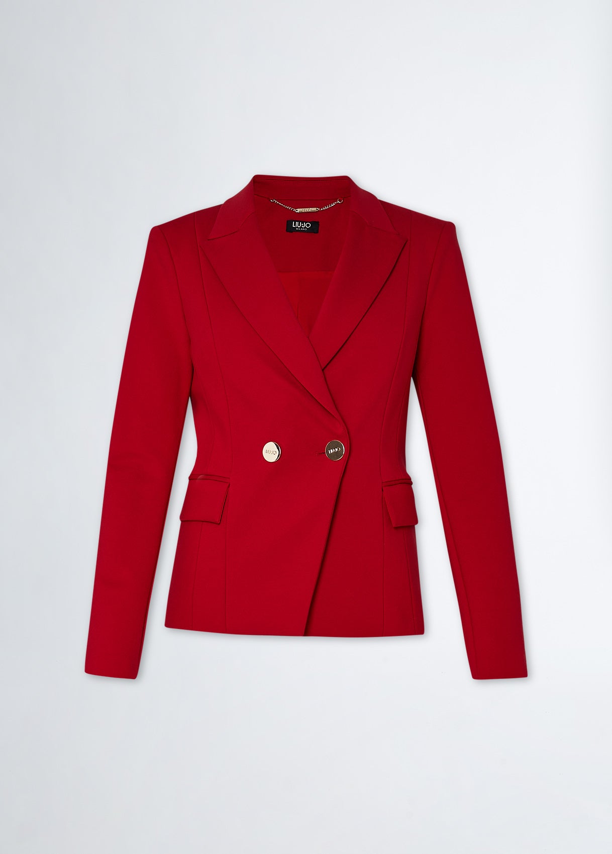 Blazer rosso doppio petto LIU JO CF3060