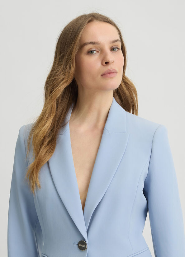 Blazer azzurro slim LIU JO CA5363