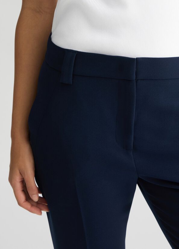 Pantaloni in cady blu LIU JO CA5375