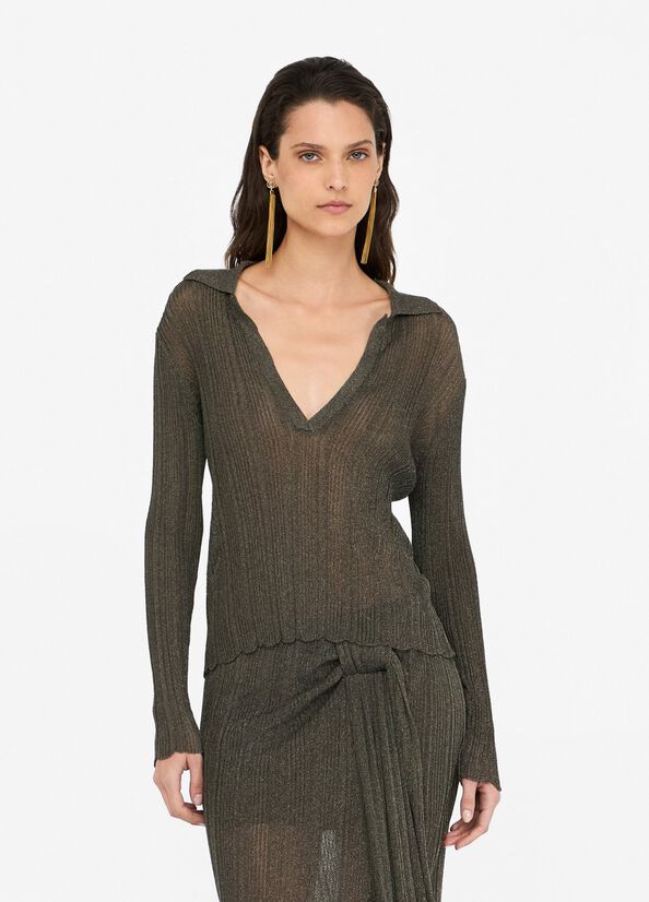 Maglia in lurex LIU JO CF5154