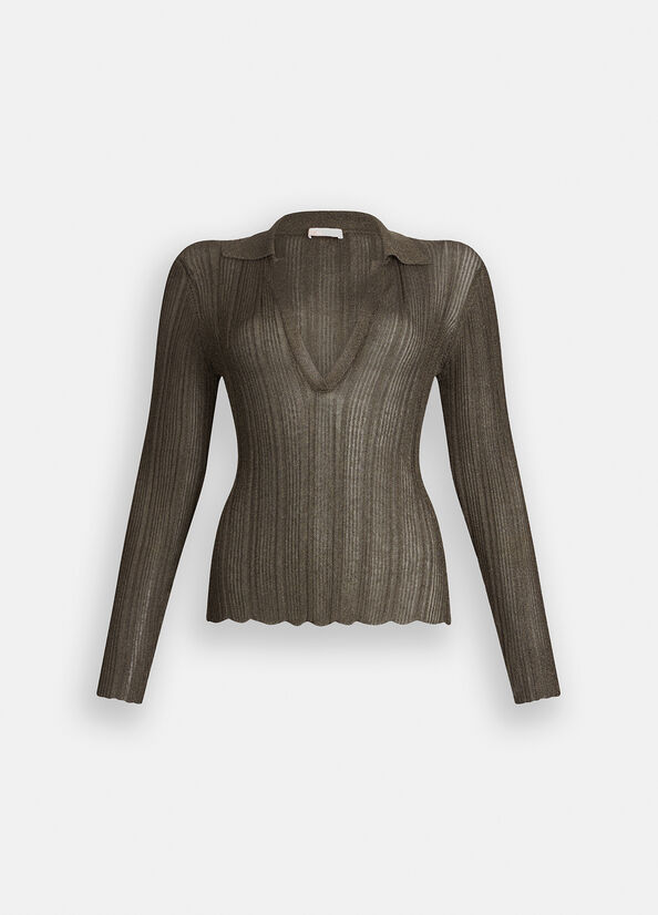 Maglia in lurex LIU JO CF5154