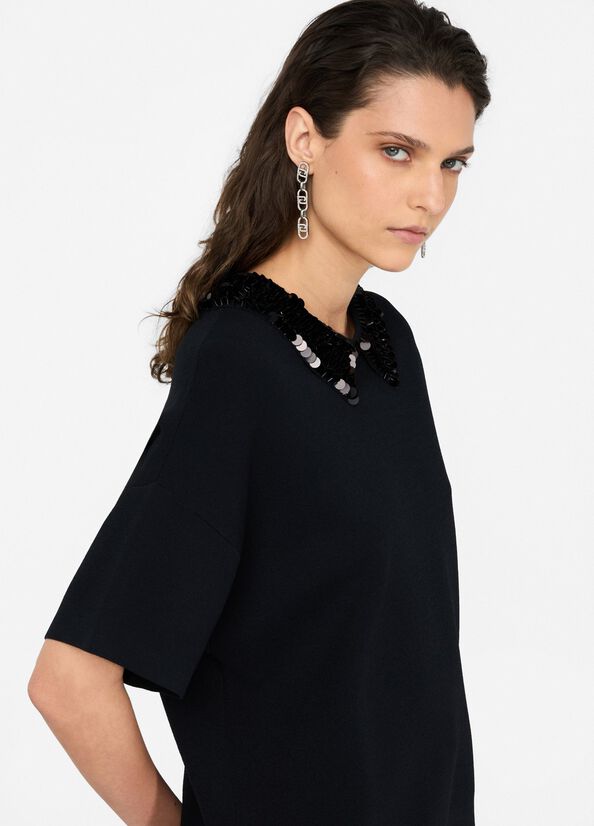 Maglia con paillettes LIU JO CF5038