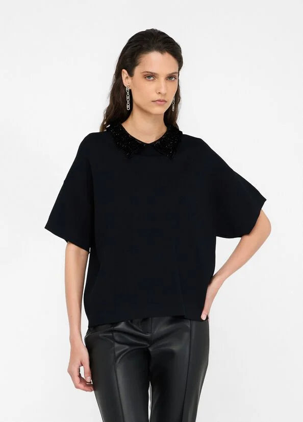 Maglia con paillettes LIU JO CF5038