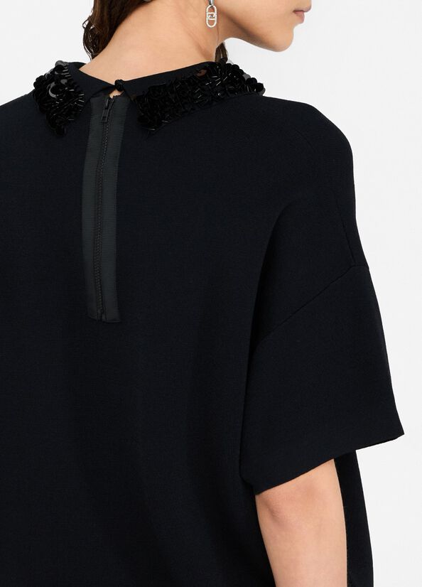 Maglia con paillettes LIU JO CF5038