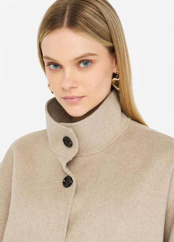 Cappotto in lana con cintura LIU JO CF5293