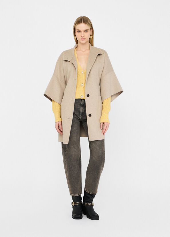 Cappotto in lana con cintura LIU JO CF5293