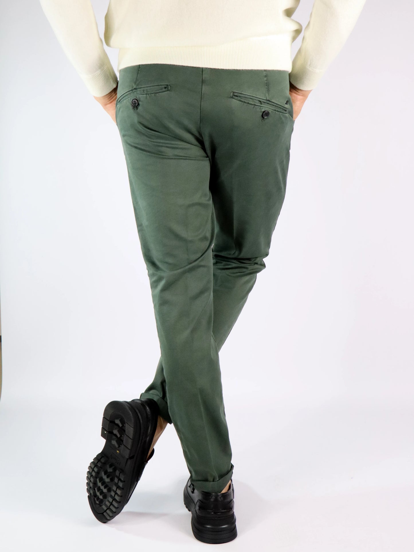 Pantalone chino carrot fit MASON'S MBE070