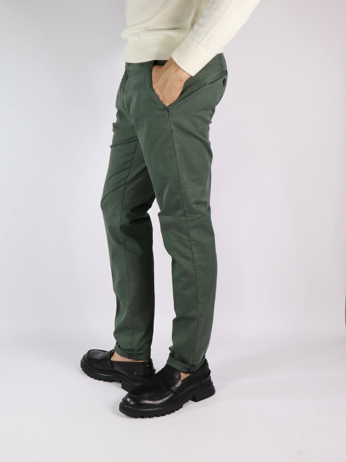 Pantalone chino carrot fit MASON'S MBE070