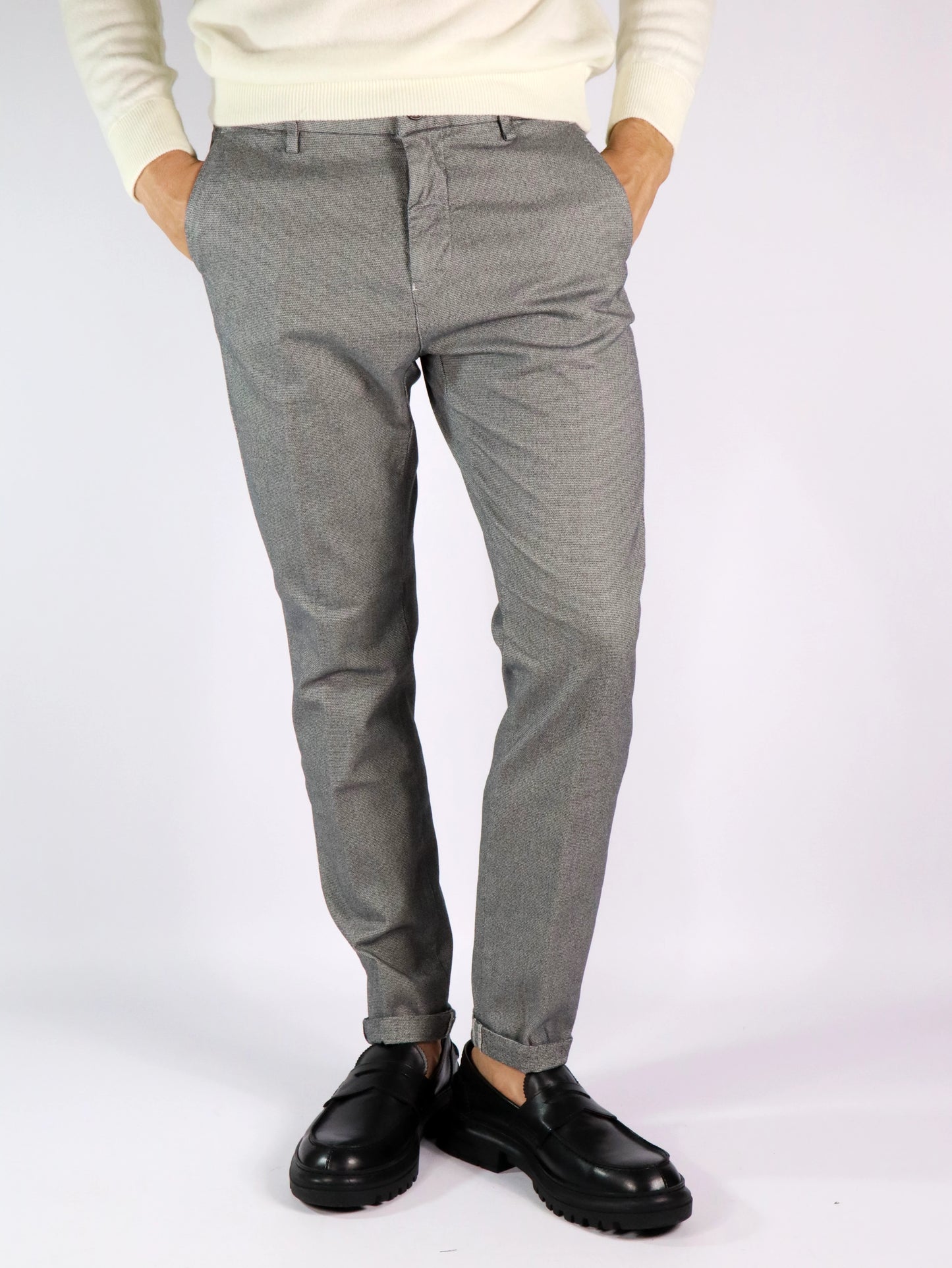 Pantalone microdisegno carrot fit MASONS'S MBE165