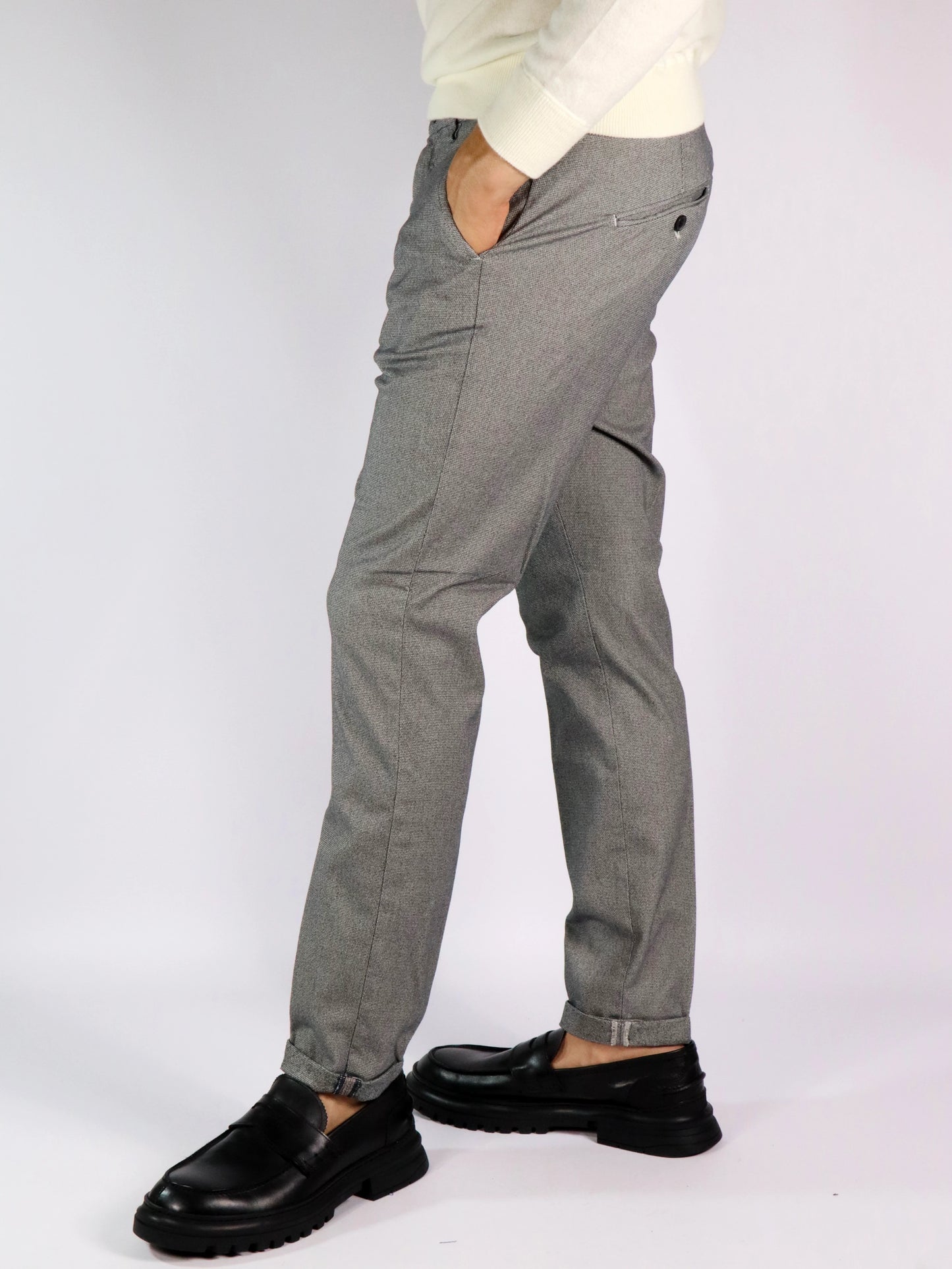 Pantalone microdisegno carrot fit MASONS'S MBE165