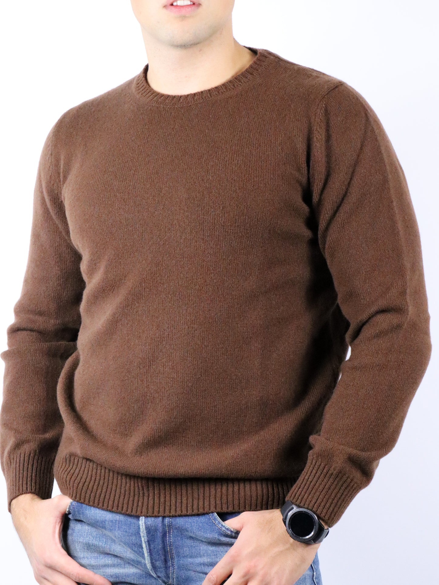Maglia girocollo in pura lana H953 3944