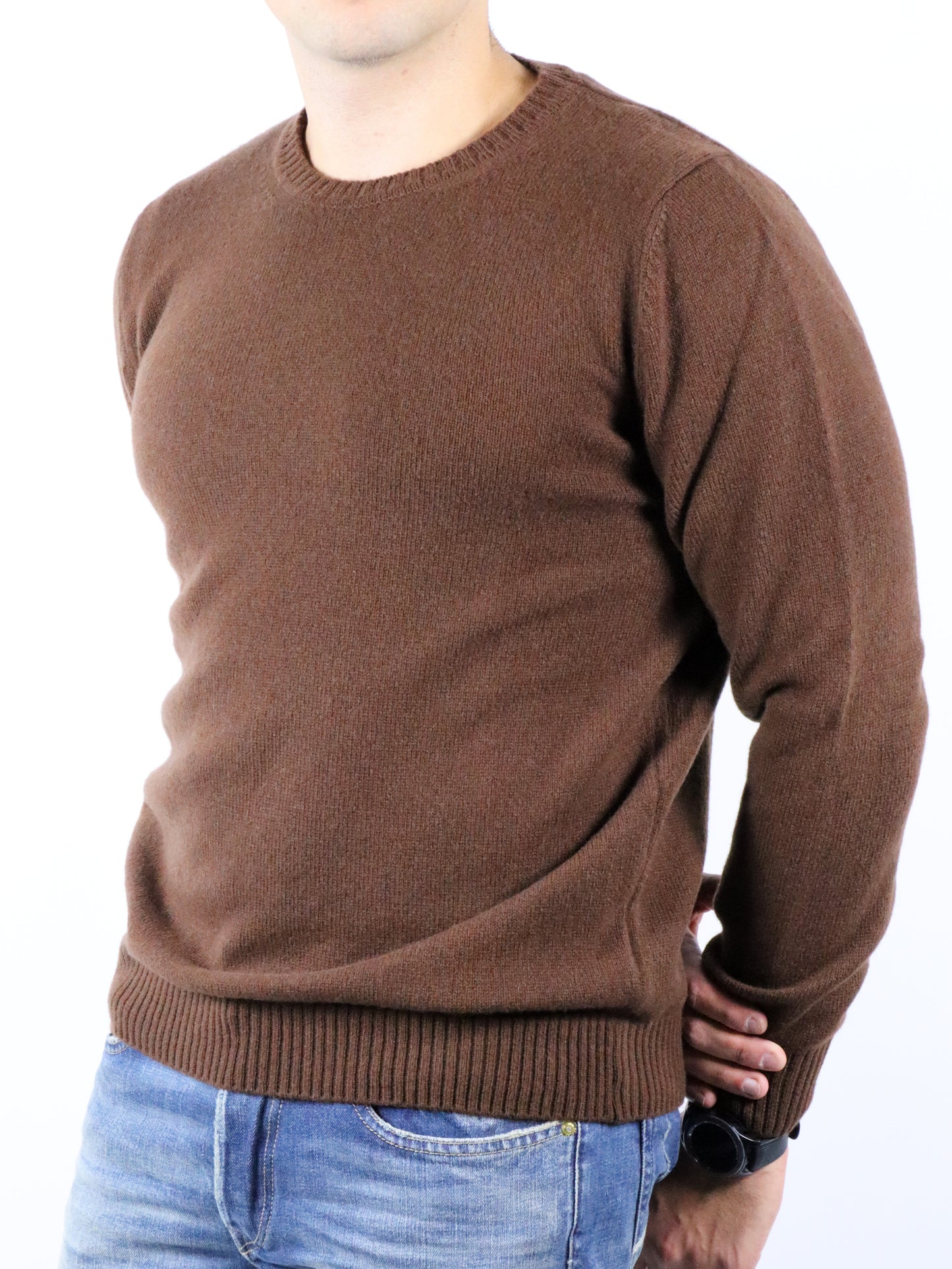 Maglia girocollo in pura lana H953 3944