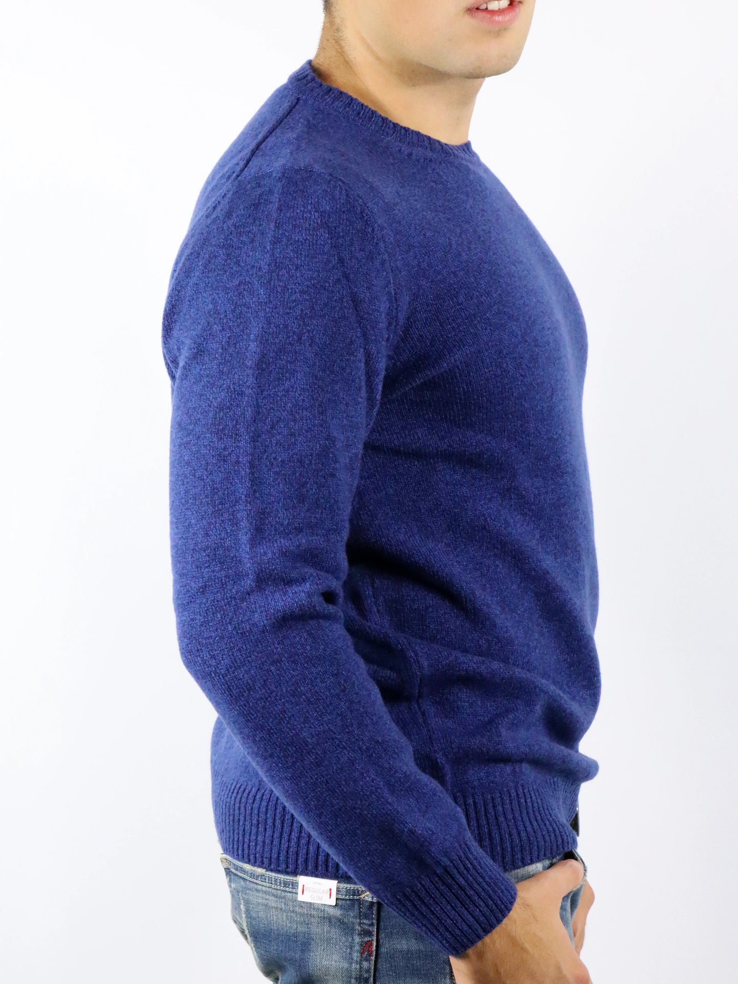 Maglia girocollo in pura lana H953 3944