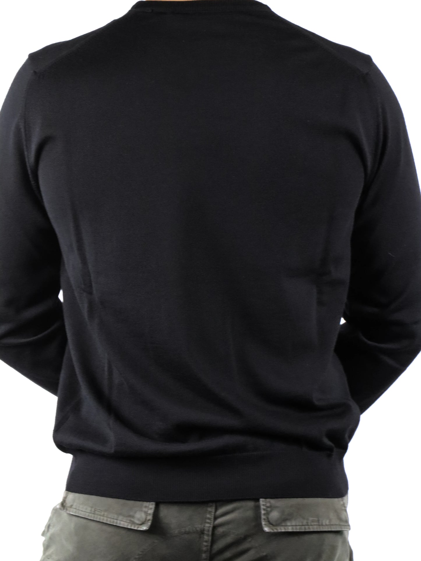 Maglia rasata in pura lana FERRANTE 22103