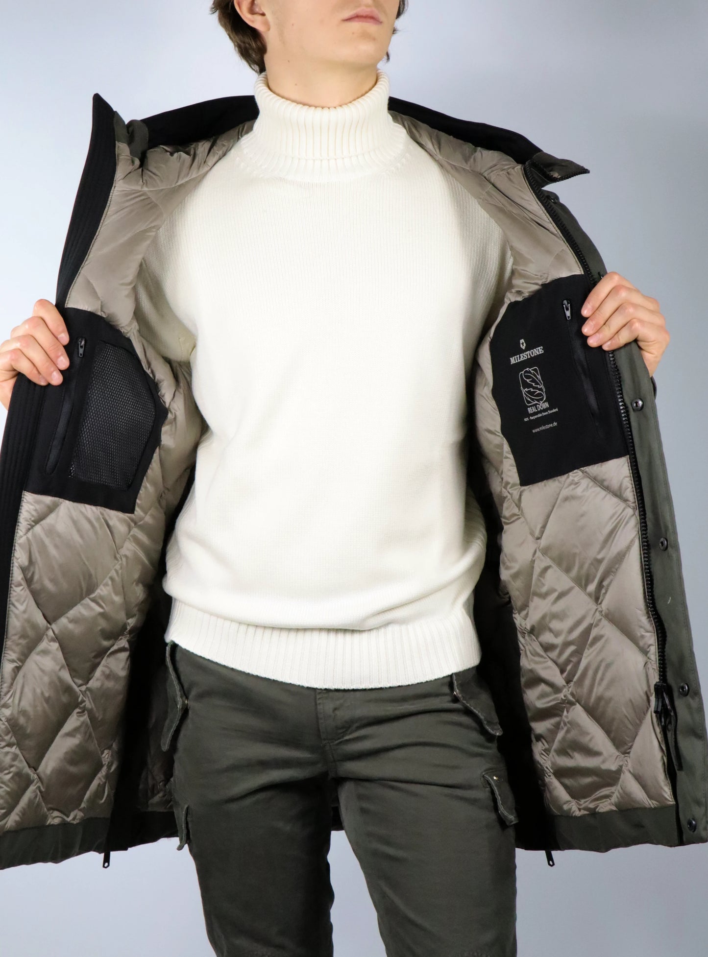 Parka in piuma d'oca MILESTONE LENNON