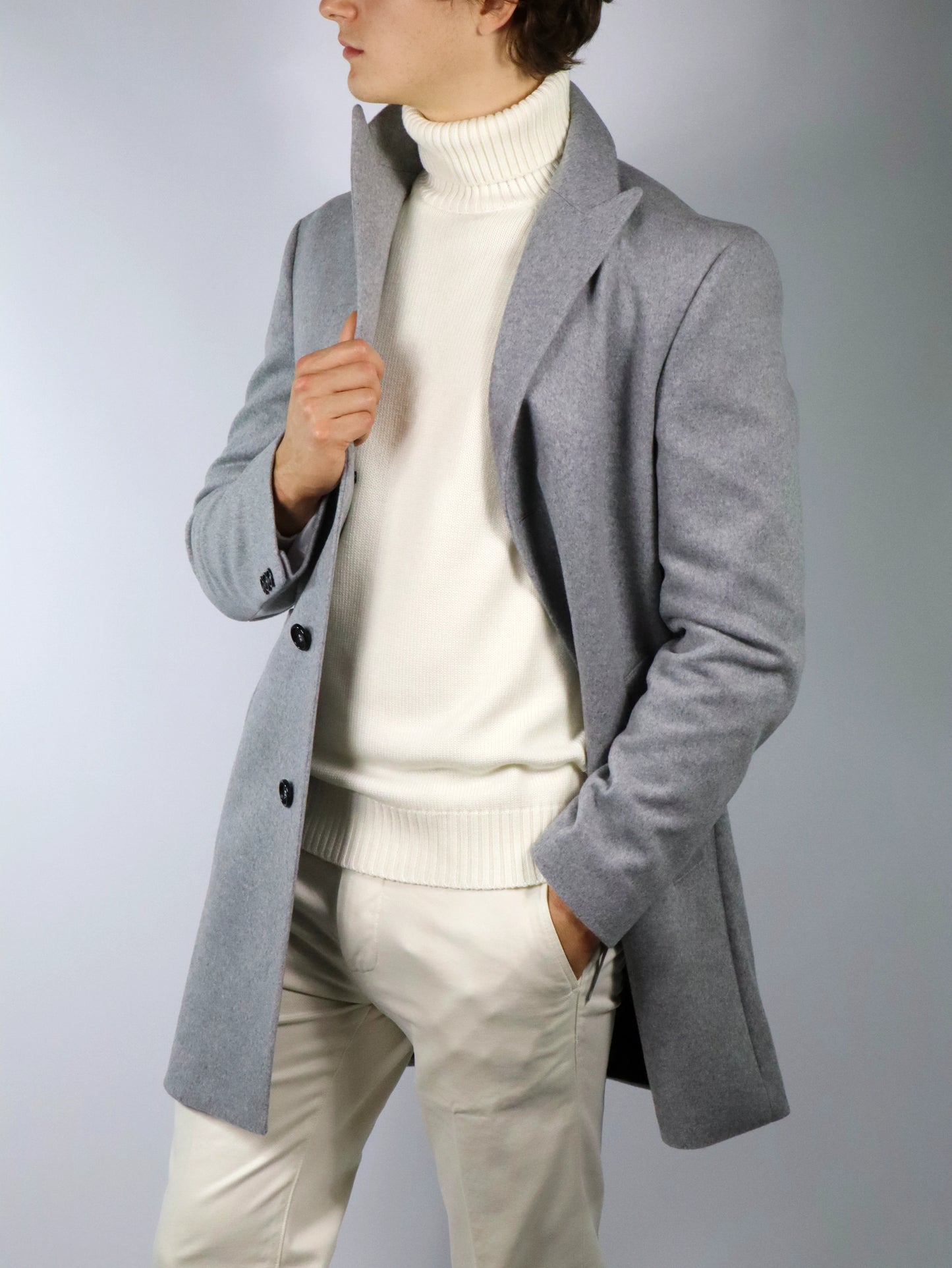 Cappotto grigio DIGEL 71912