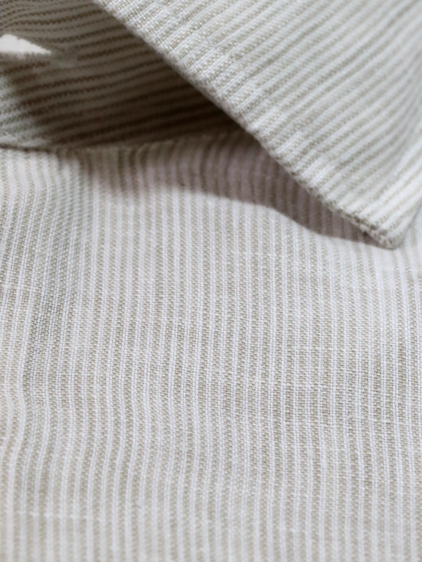 Camicia in lino sabbia XACUS 61270