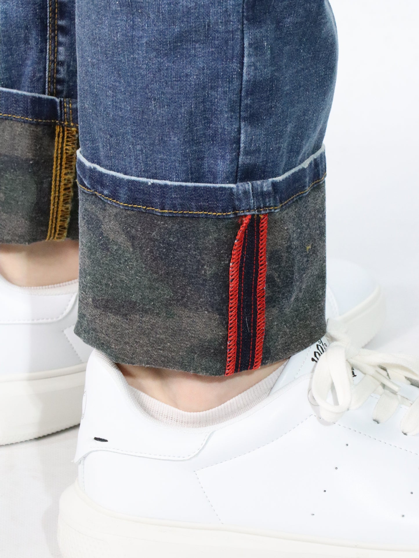 Jeans stretch con pattern mimetico MASON'S DE42S13