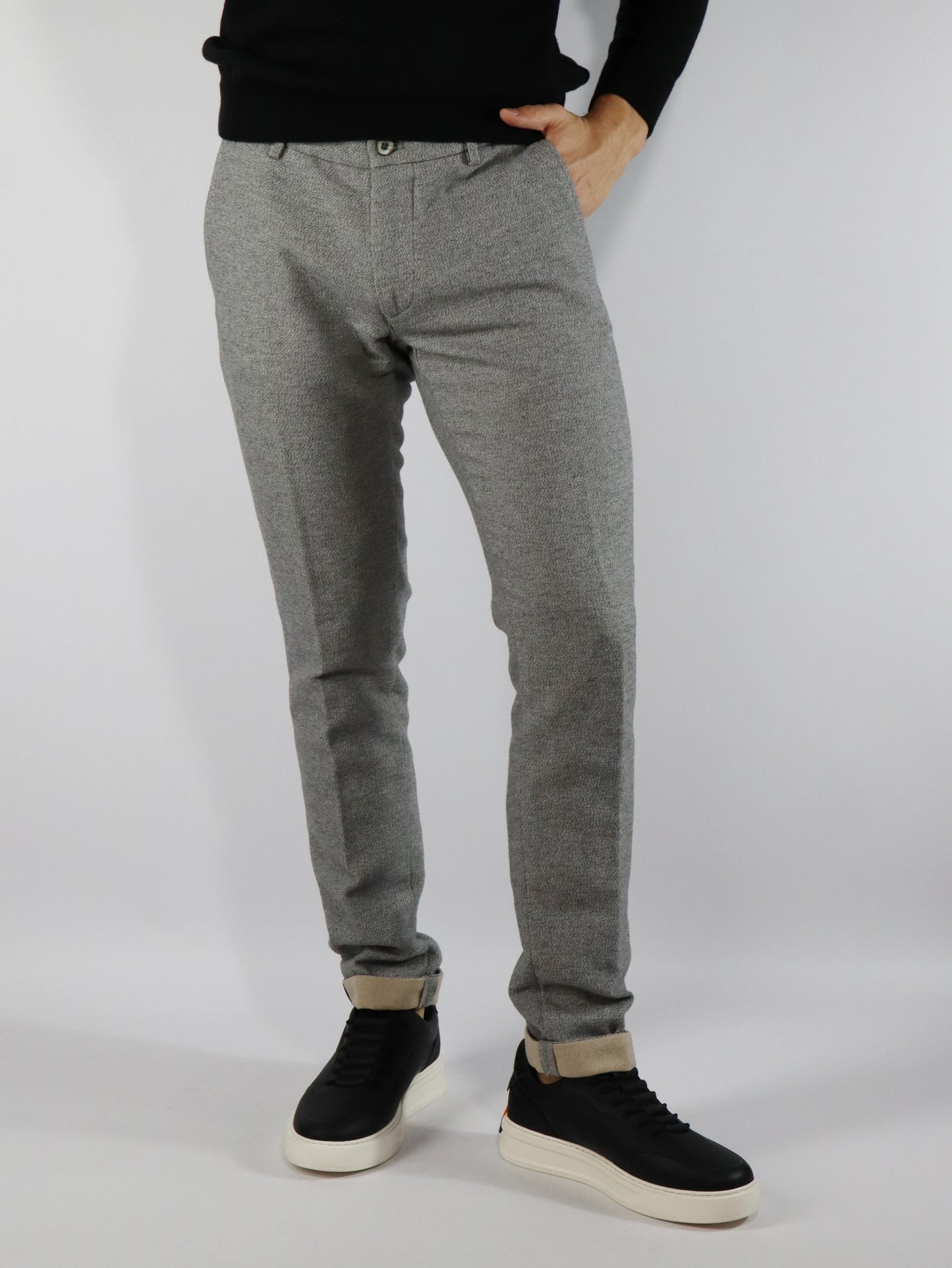 Pantalone in cotone effetto lana MASON'S MTE261