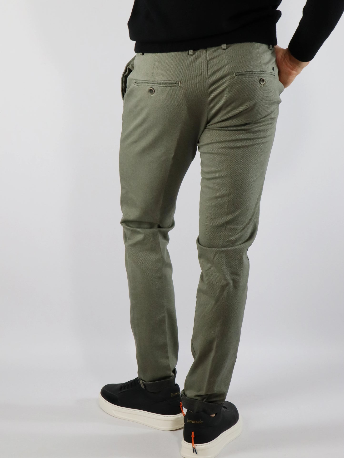 Pantalone verde MASON'S MBE070