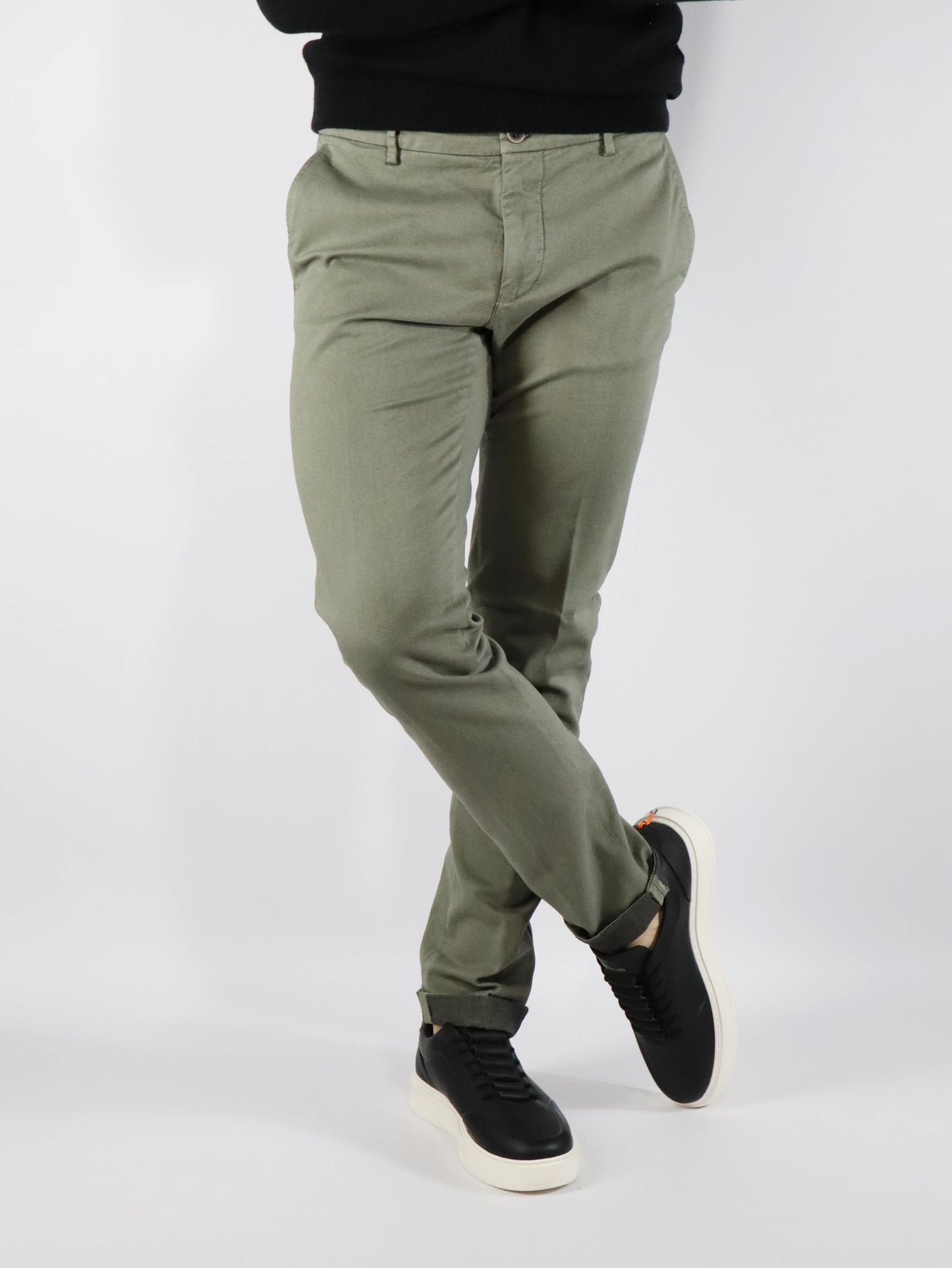 Pantalone verde MASON'S MBE070