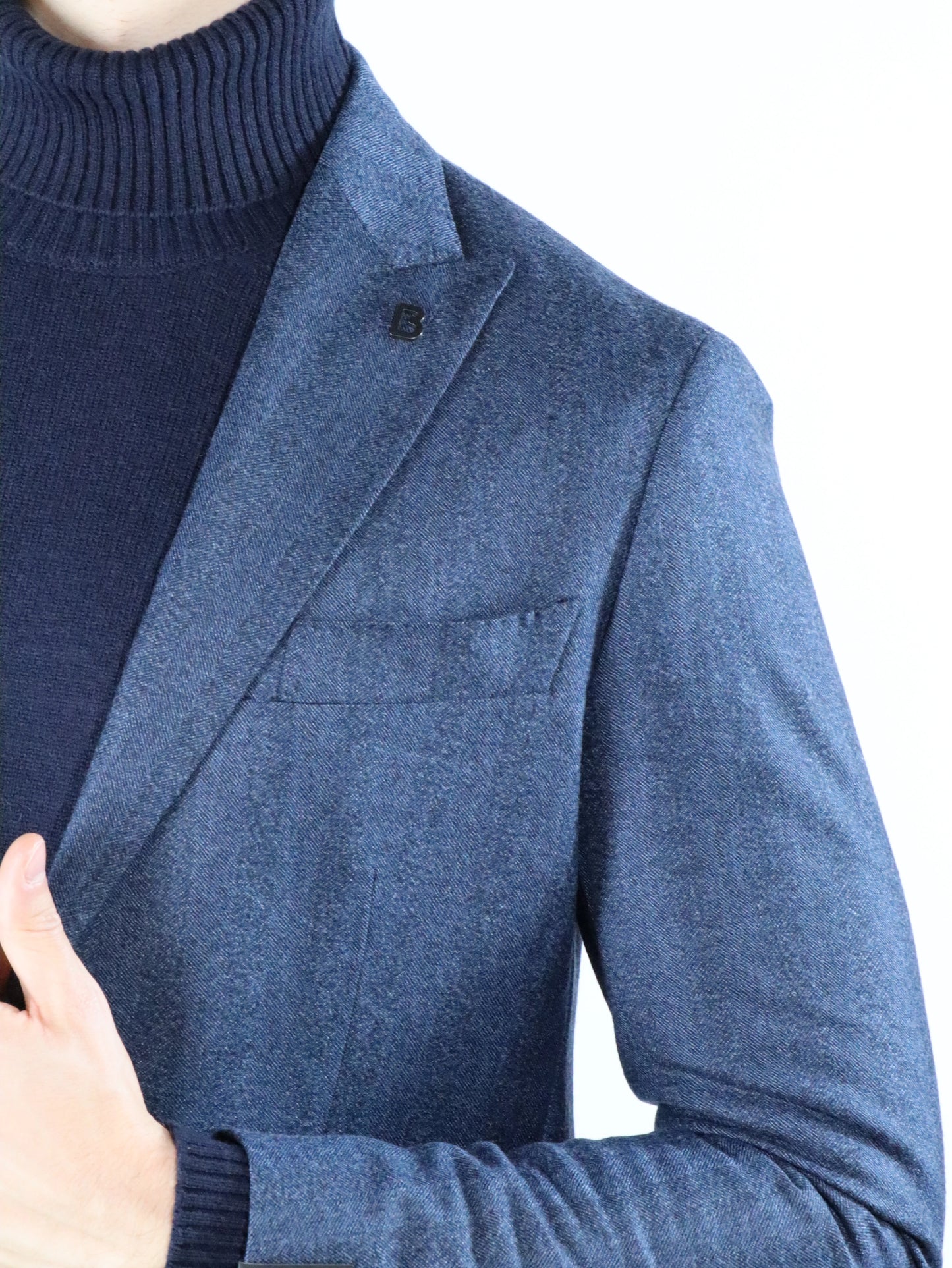 Giacca blu BRERAS MILANO G90