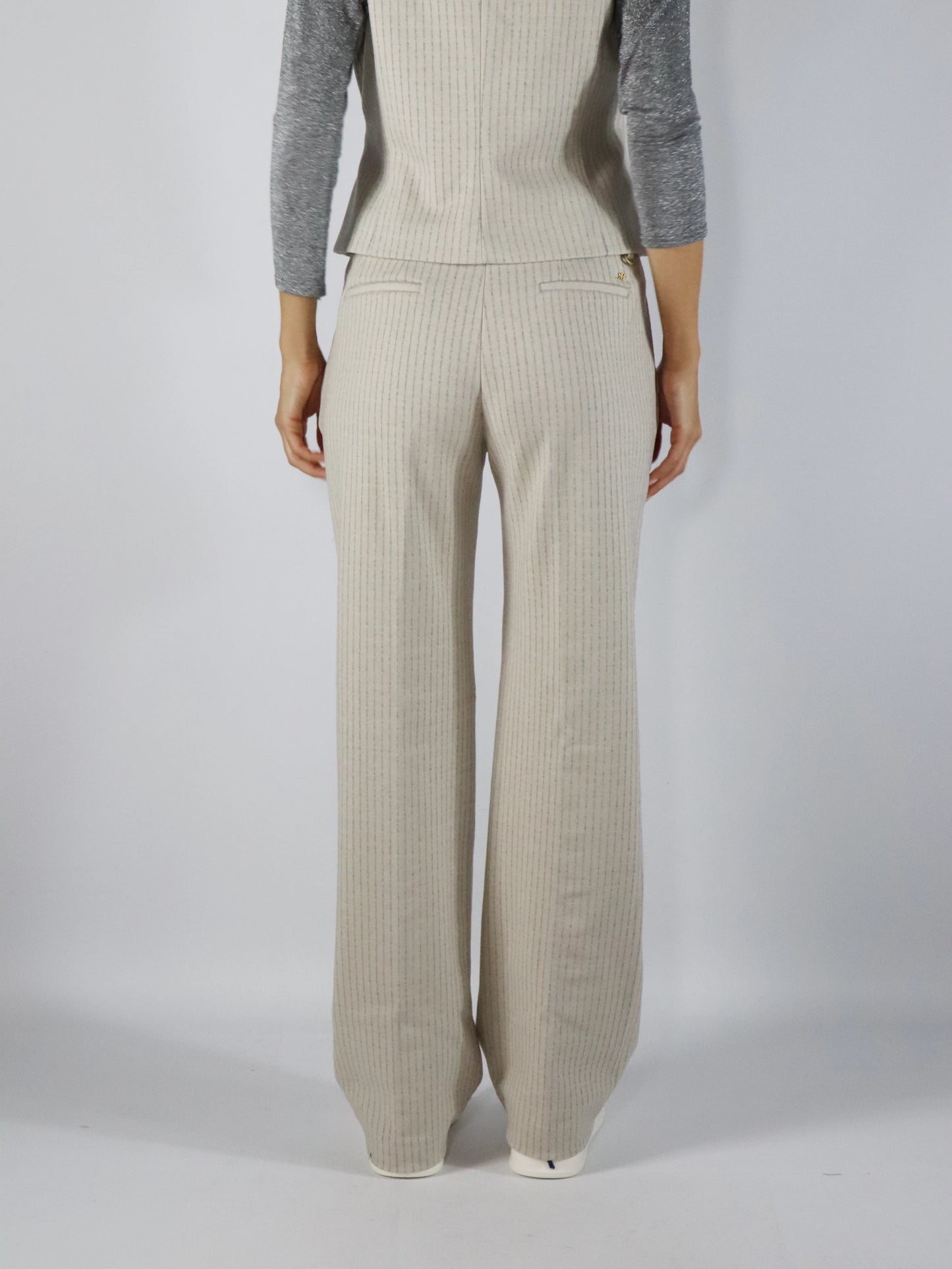 Pantalone morbido rigato MASON'S JERT227R490
