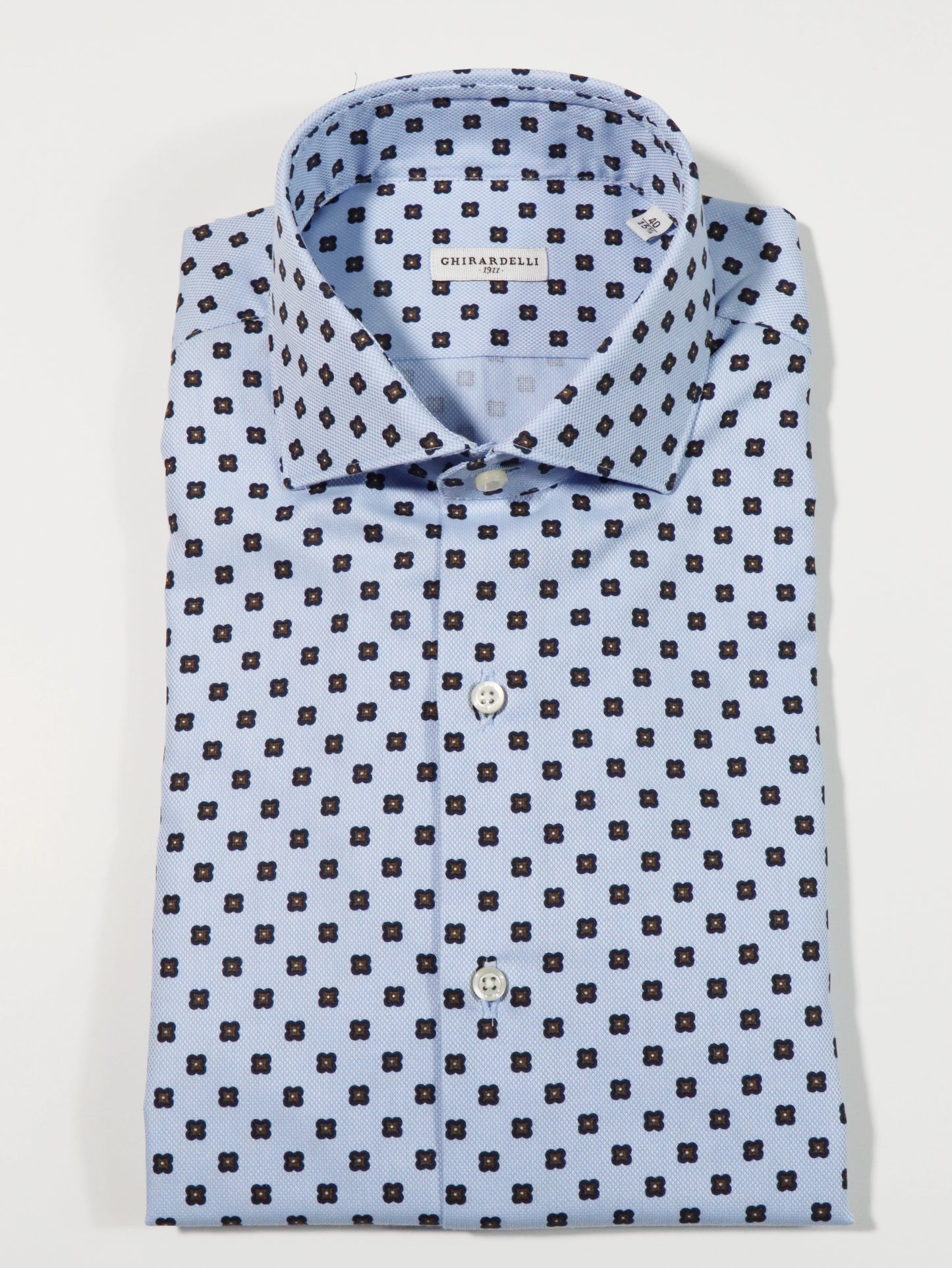 Camicia a fantasia GHIRARDELLI E5013