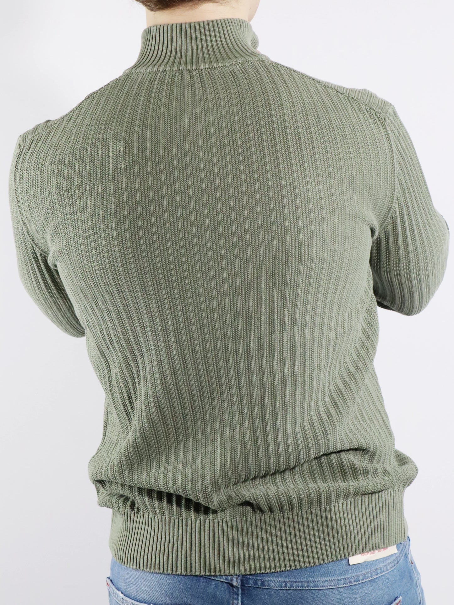Cardigan in cotone a coste FERRANTE 25004