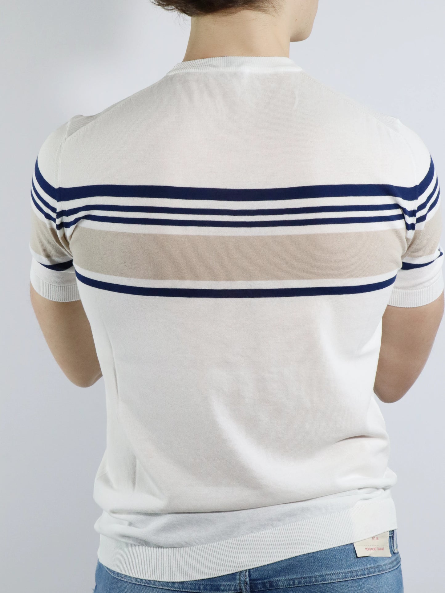 T shirt in filo a righe FERRANTE 29103