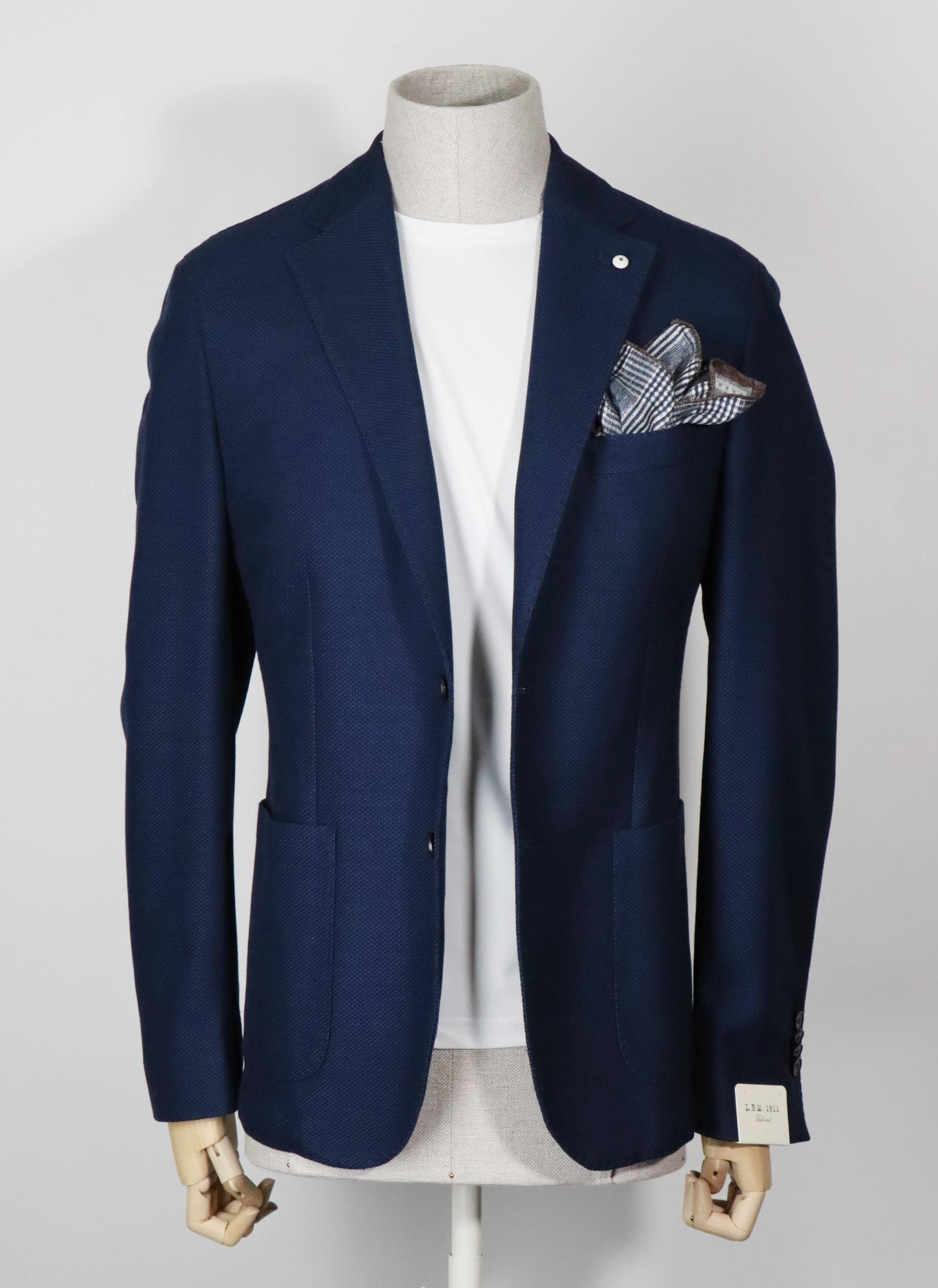 Giacca Jack in jersey blu LBM1911 55208