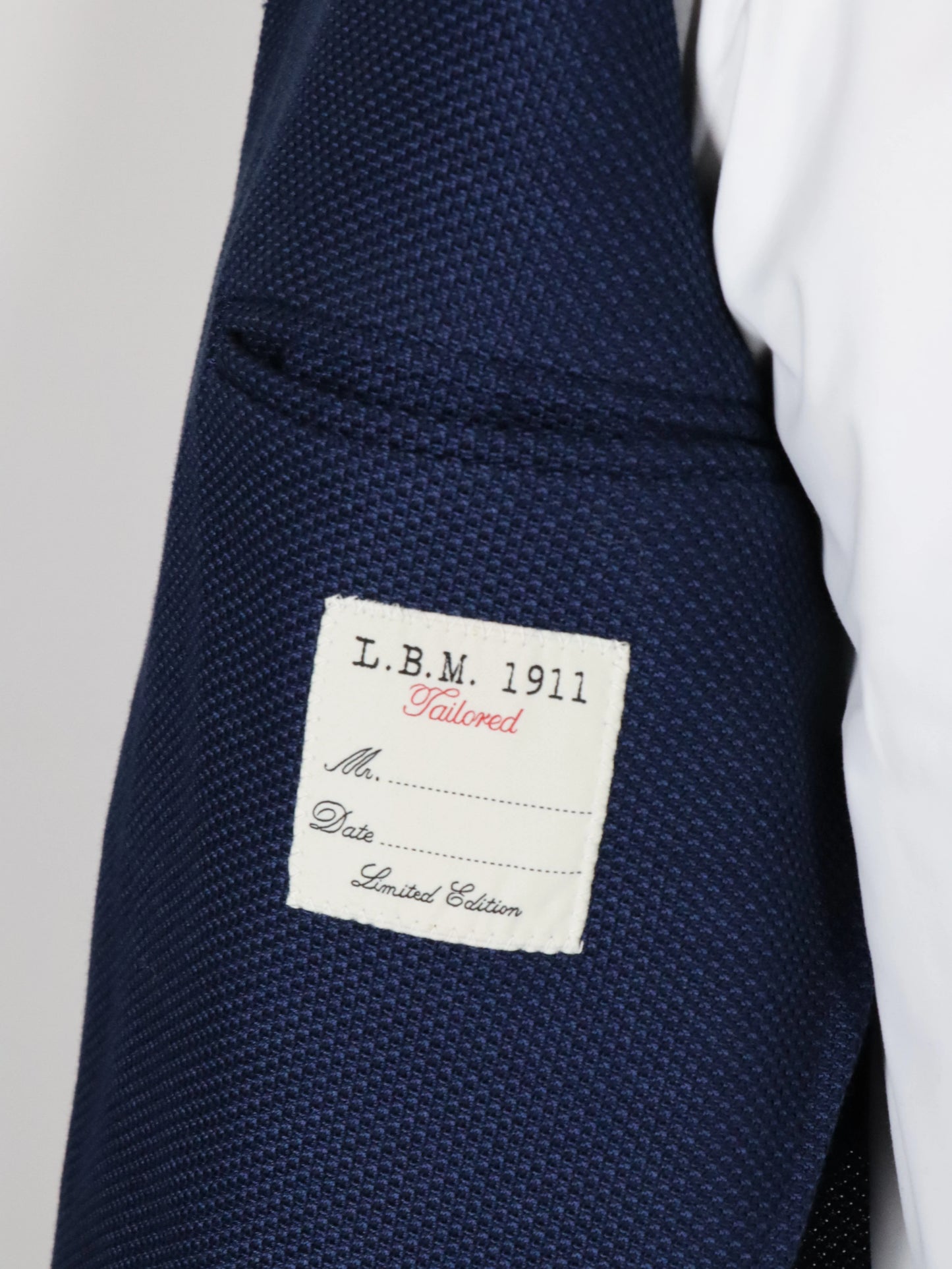 Giacca Jack in jersey blu LBM1911 55208