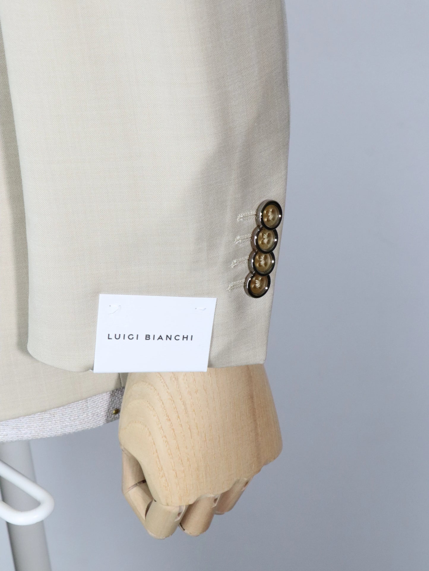 Abito sartoriale beige LUIGI BIANCHI 53311