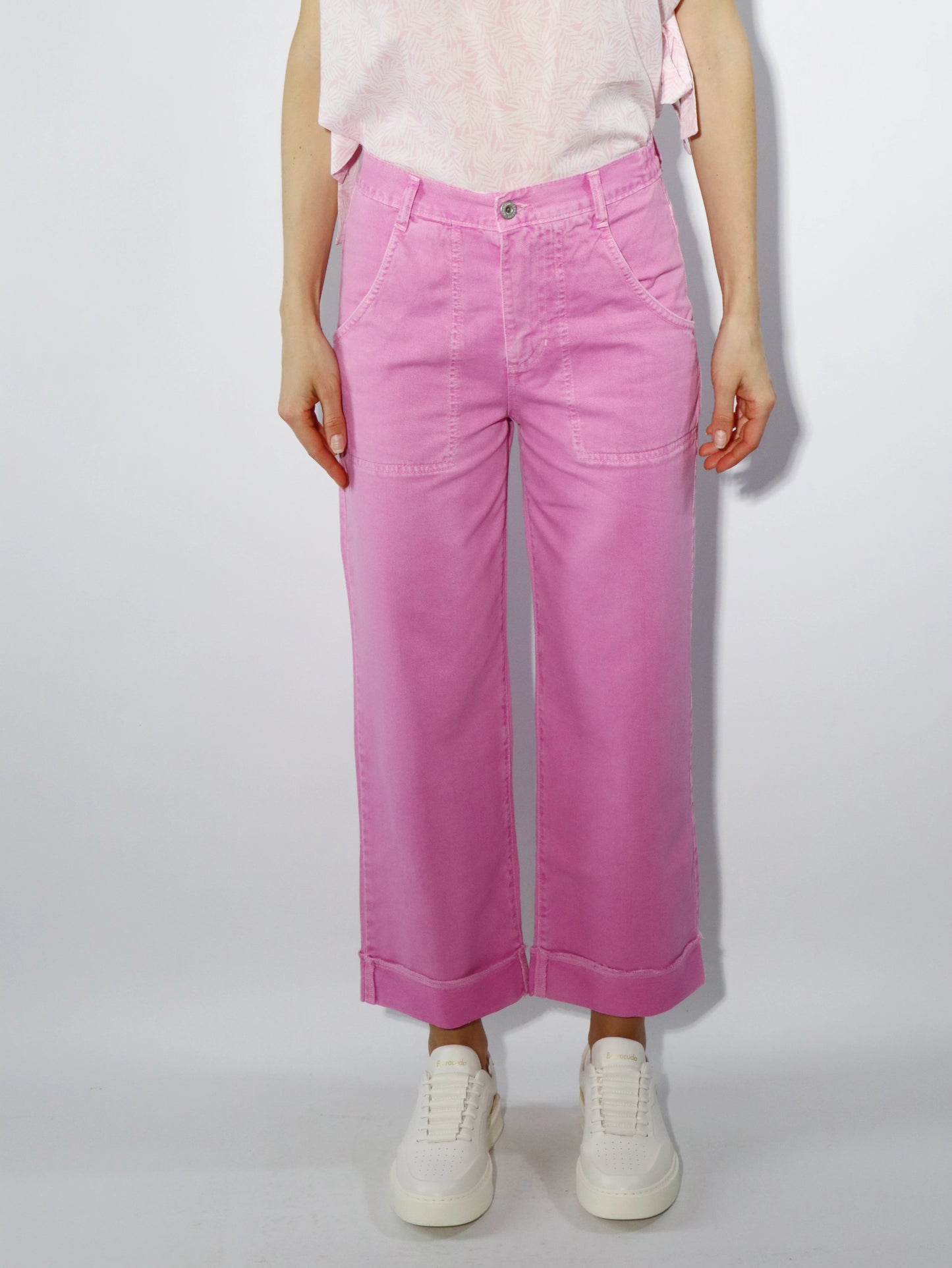 Jeans rosa NOUMENO CONCEPT P125