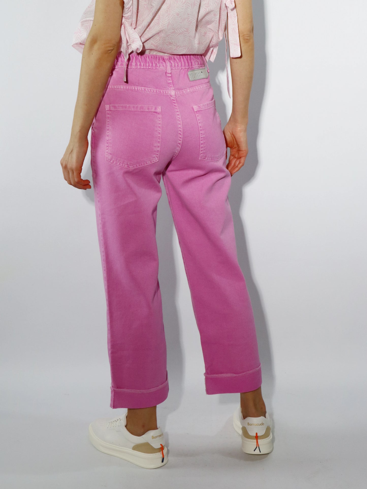 Jeans rosa NOUMENO CONCEPT P125