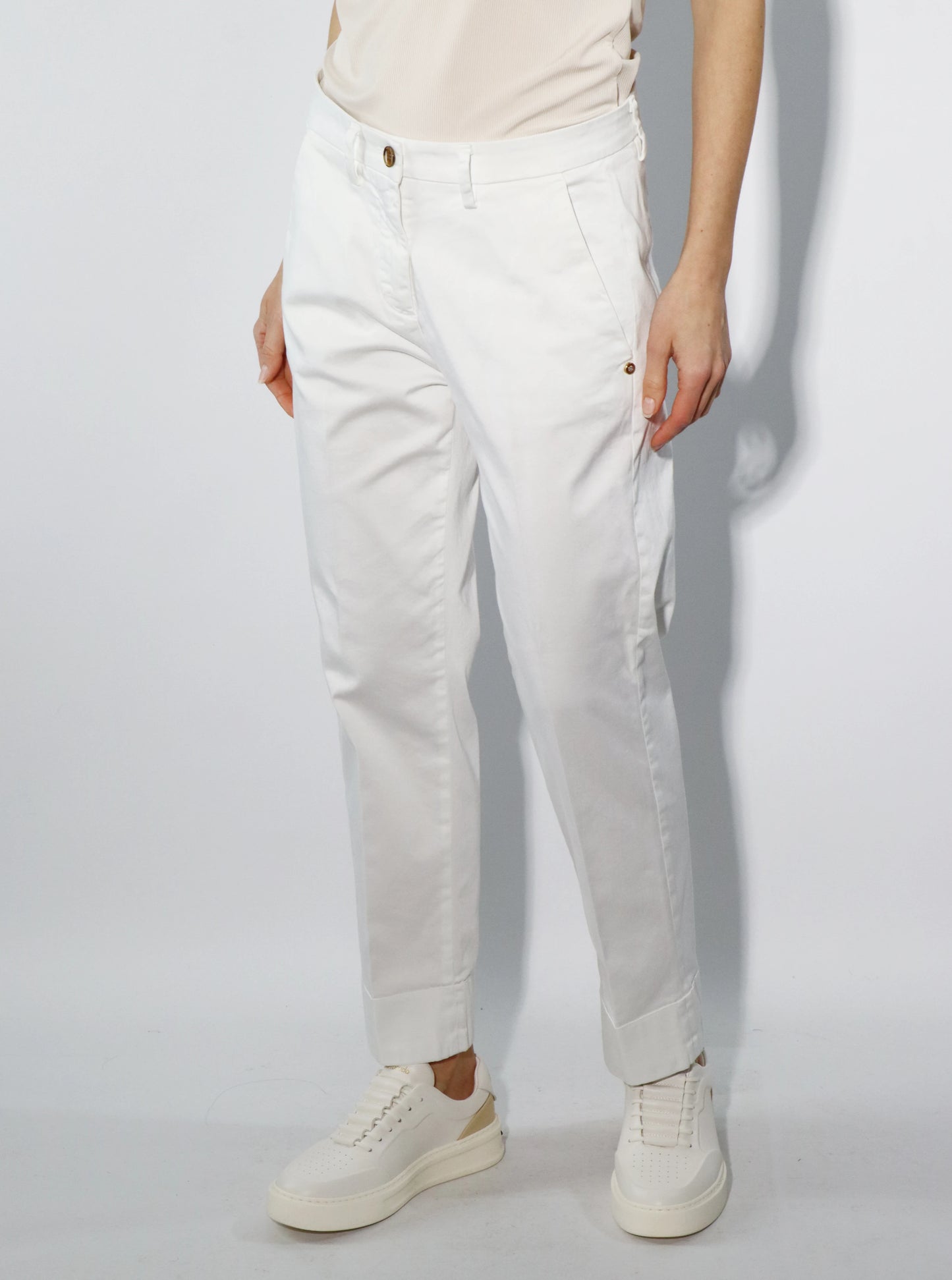 Pantalone in raso New York carrot MASON'S MBE035