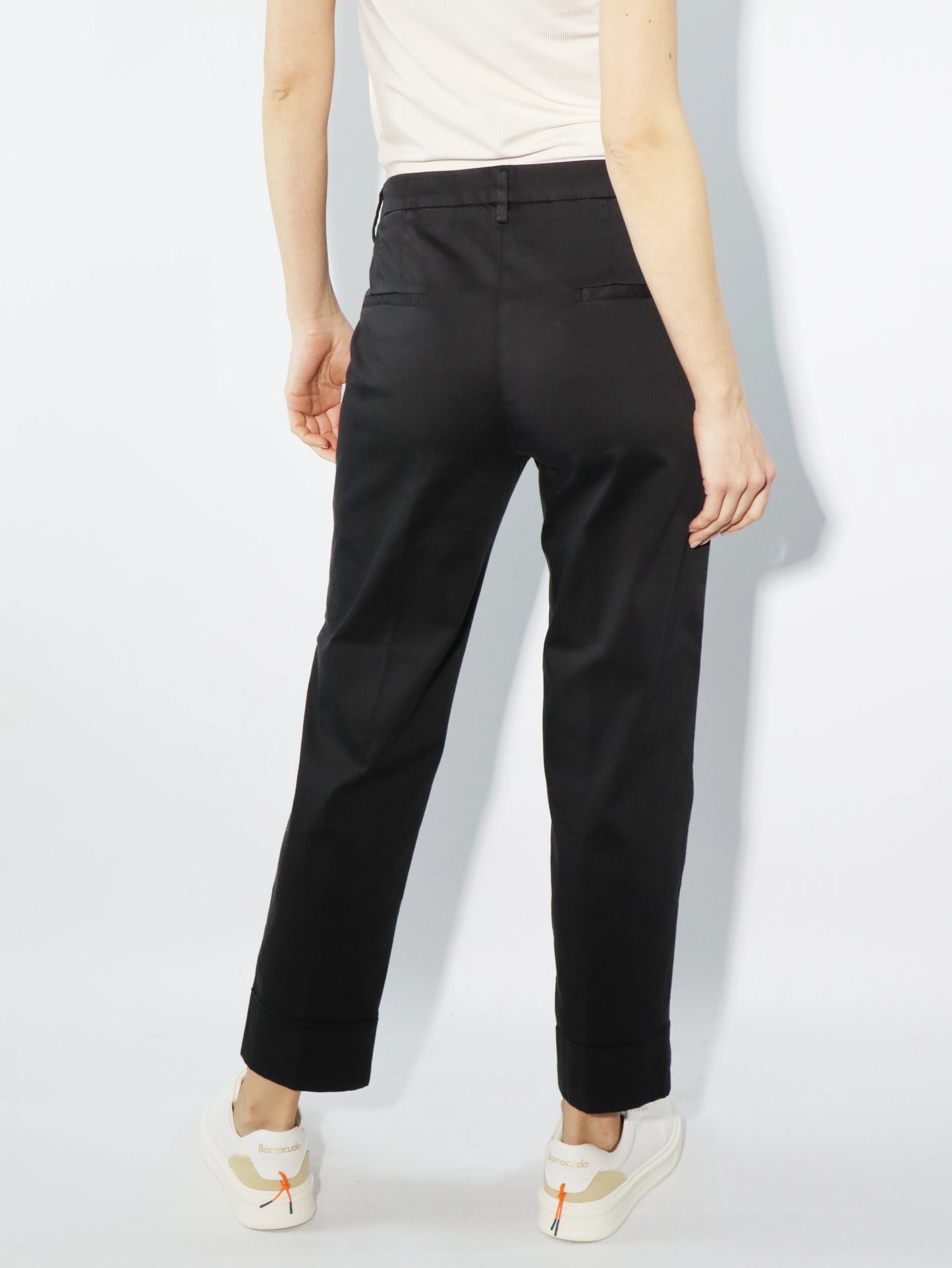Pantalone in raso New York carrot MASON'S MBE035