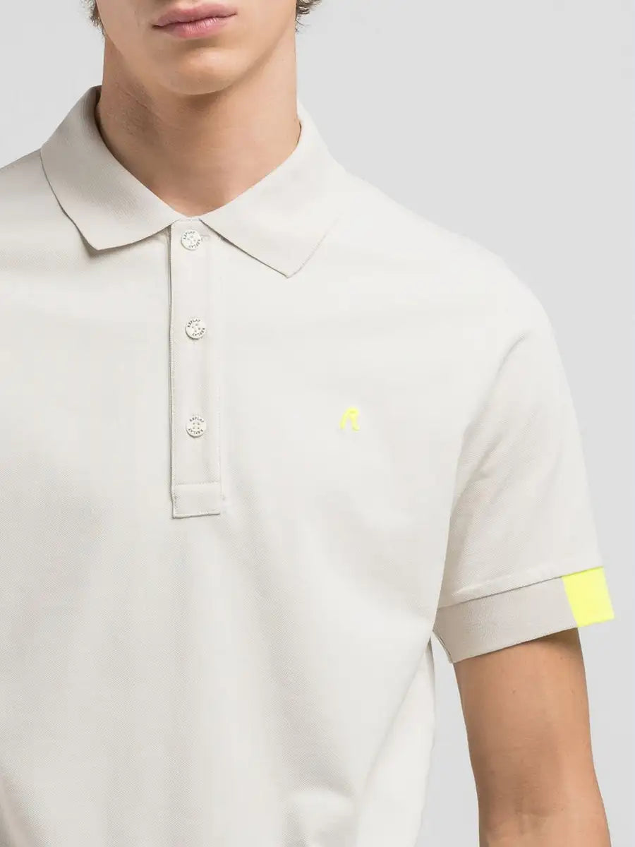 Polo regular fit con inserti REPLAY 20623