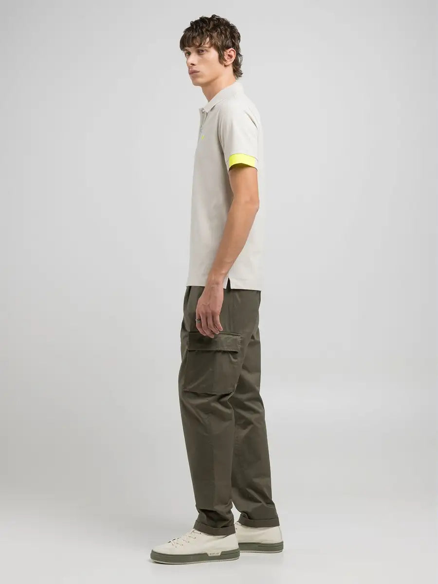 Polo regular fit con inserti REPLAY 20623
