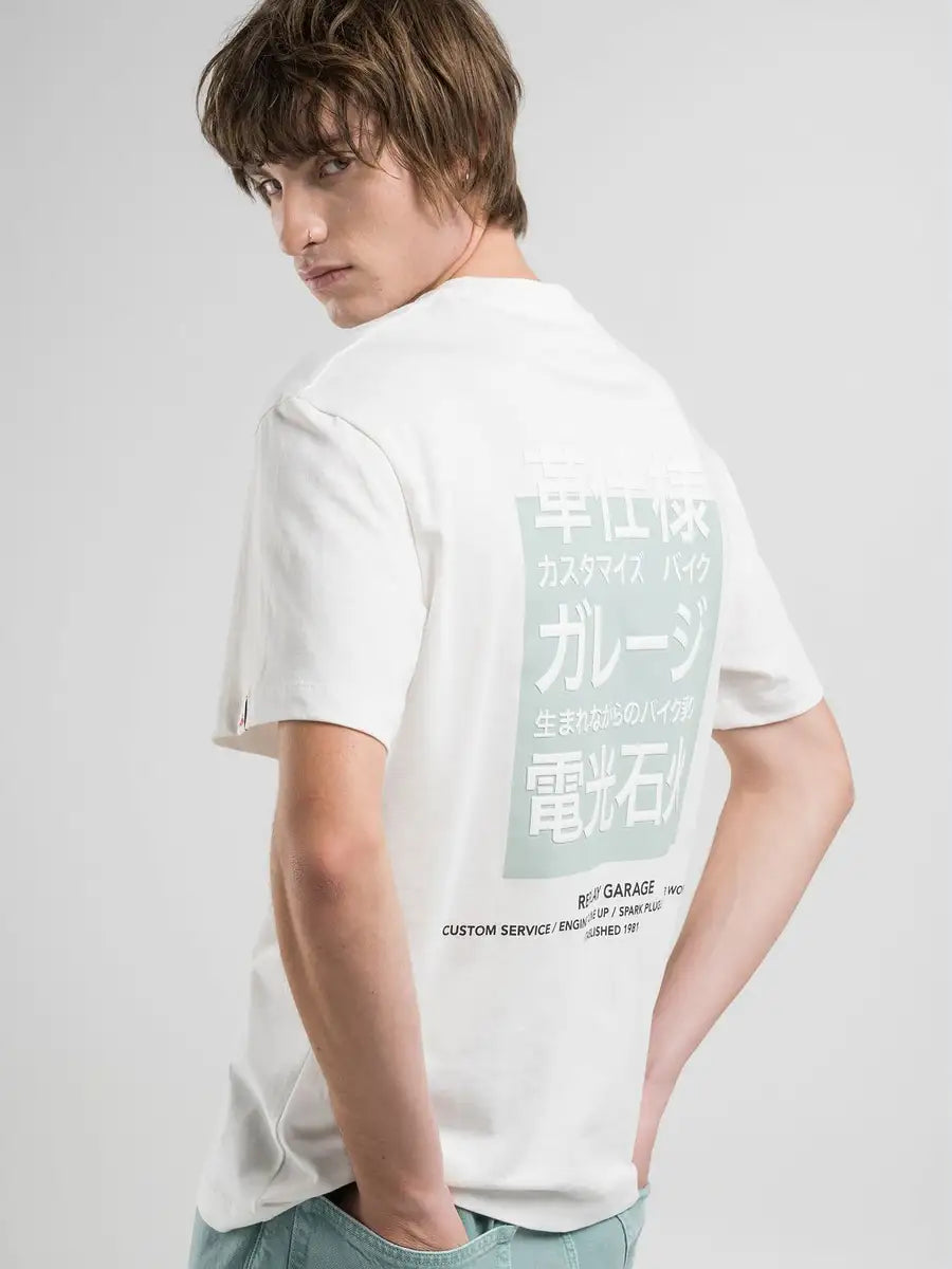 T shirt con stampa REPLAY 22662