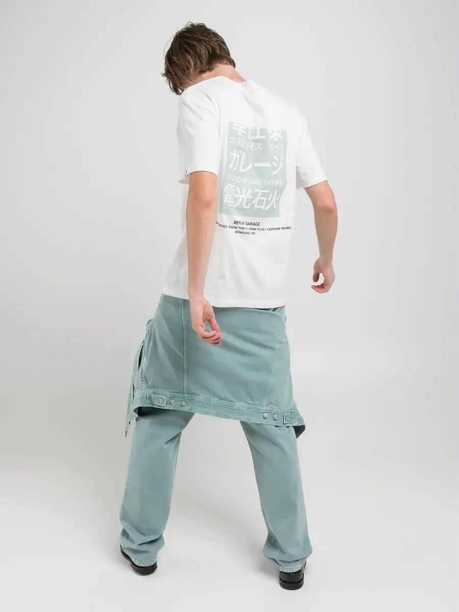 T shirt con stampa REPLAY 22662